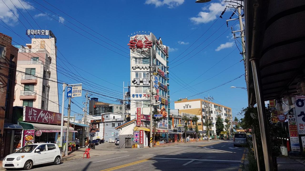 Lighthouse Beach Motel Sokcho Esterno foto